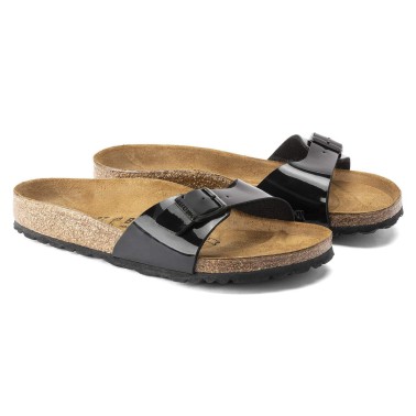 BIRKENSTOCK MADRID BF REGULAR BLACK PATENT