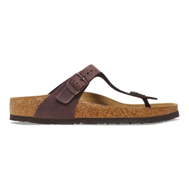BIRKENSTOCK GIZEH OILED LEATHER REGULAR HABANA