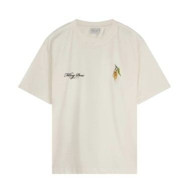 FILLING PIECES T-SHIRT PEPPER ANTIQUE WHITE