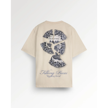 FILLING PIECES T-SHIRT BROKEN PLATE PEYOTE