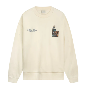 FILLING PIECES SWEATSHIRT SPEAKER WALL ANTIQUE WHITE