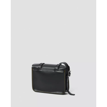 DR MARTENS 7" LEATHER SATCHER BLACK KIEV