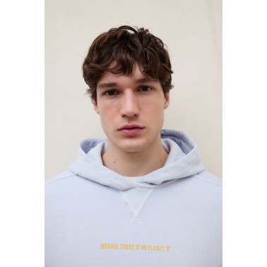 ECOALF BARCA SWEATSHIRT MAN SKY BLUE