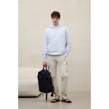 ECOALF BARCA SWEATSHIRT MAN SKY BLUE