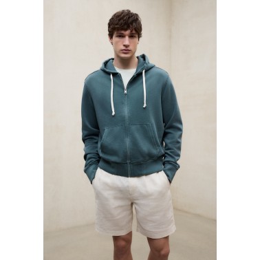 ECOALF RENA SWEATSHIRT MAN GREEN SHADOW