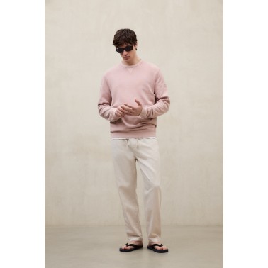 ECOALF GOLA SWEATSHIRT MAN BLUSH PINK