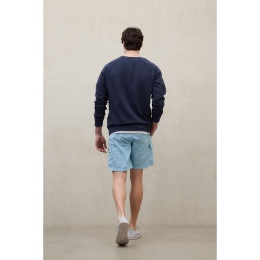 ECOALF BERJA SWEATSHIRT MAN DEEP NAVY