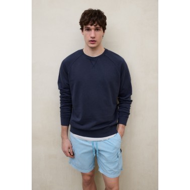 ECOALF BERJA SWEATSHIRT MAN DEEP NAVY