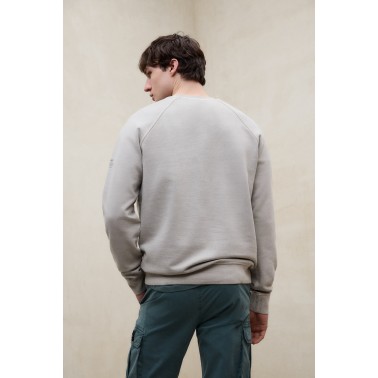 ECOALF BERJA SWEATSHIRT MAN GREY