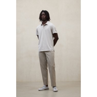 ECOALF THEO POLO MAN GREY