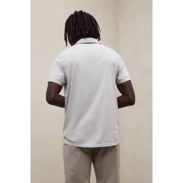 ECOALF THEO POLO MAN GREY