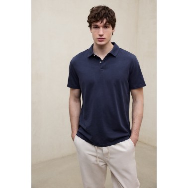 ECOALF THEO POLO MAN DEEP NAVY