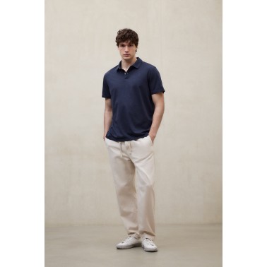 ECOALF THEO POLO MAN DEEP NAVY