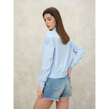 BLAUER BOMBER EN NYLON ELASTIZADO DEVINE