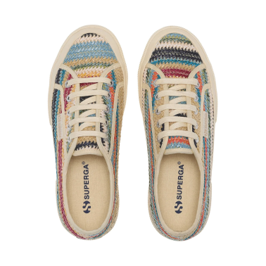 SUPERGA 2750 RAFFIA BLUE WEAVING