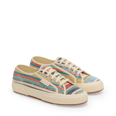 SUPERGA 2750 RAFFIA BLUE WEAVING
