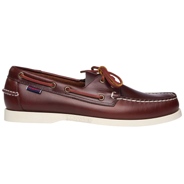 SEBAGO DOCKSIDES PORTLAND WAXED BROWN