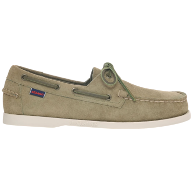 SEBAGO DOCKSIDES PORTLAND FLESH OUT GREEN MILITARY