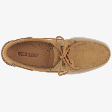SEBAGO DOCKSIDES PORTLAND FLESH OUT BROWN COGNAC