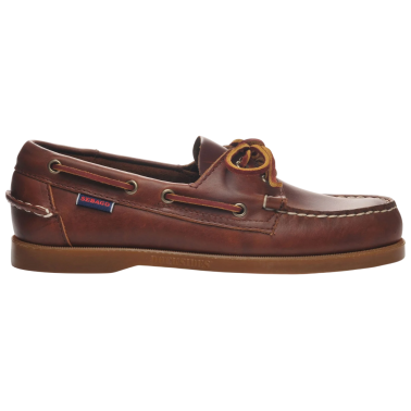 SEBAGO DOCKSIDES PORTLAND WAXED BROWN HONEY