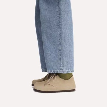 BIRKENSTOCK MAINE REGULAR SUEDE TAUPE