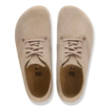 BIRKENSTOCK MAINE REGULAR SUEDE TAUPE