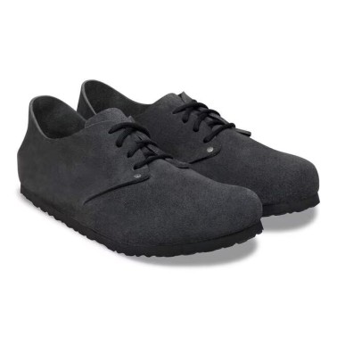 BIRKENSTOCK MAINE REGULAR SUEDE CHARCOAL