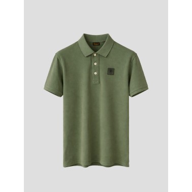 BLAUER POLO ALBANO