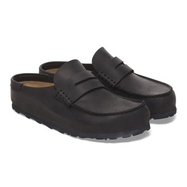BIRKENSTOCK NAPLES WRAPPED OILED REGULAR BLACK