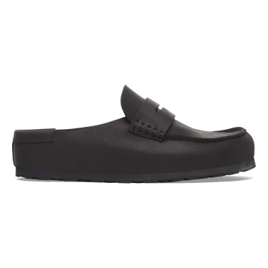 BIRKENSTOCK NAPLES WRAPPED OILED REGULAR BLACK