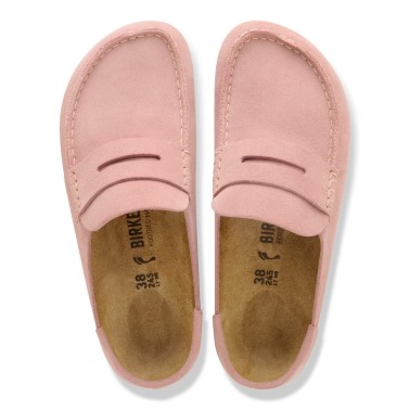 BIRKENSTOCK NAPLES WRAPPED SUEDE REGULAR PINK CLAY