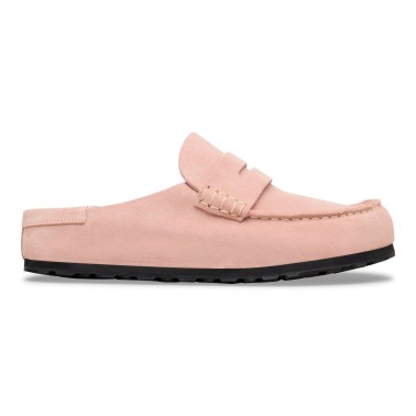 BIRKENSTOCK NAPLES WRAPPED SUEDE REGULAR PINK CLAY