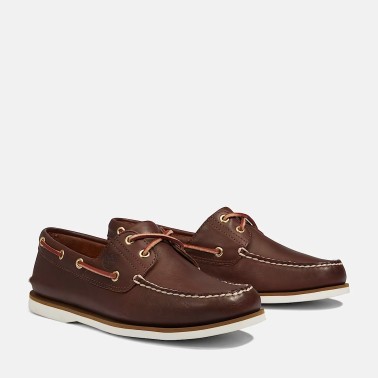 TIMBERLAND CLASSIC BOAT SHOE MD BRN