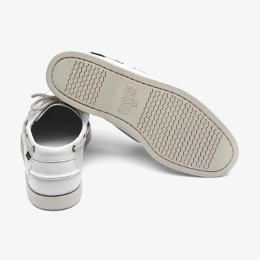 SEBAGO DOCKSIDES PORTLAND WHITE