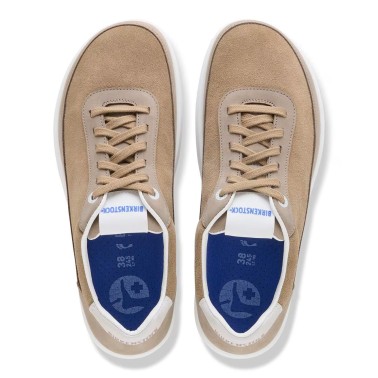 BIRKENSTOCK HONNEF CITY MIXED LEATHER GRAY TAUPE