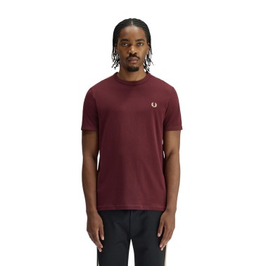 FRED PERRY CONTRAST TAPE RINGER T-SHIRT