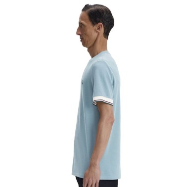 FRED PERRY TWIN TIPPED CUFF T-SHIRT