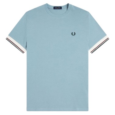 FRED PERRY TWIN TIPPED CUFF T-SHIRT