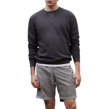 ECOALF GOLA SWEATSHIRT MAN ASPHALT