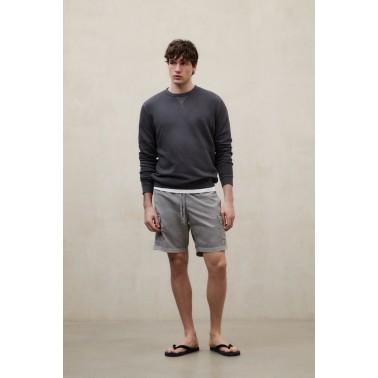 ECOALF GOLA SWEATSHIRT MAN ASPHALT