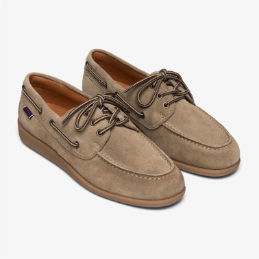 SEBAGO GARY JOBSON SUEDE GREY TAUPE