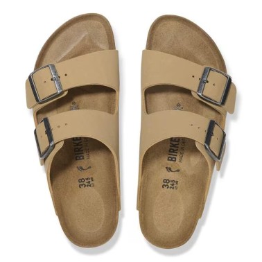 BIRKENSTOCK ARIZONA BS BIRKO-FLOR LATTE CREAM