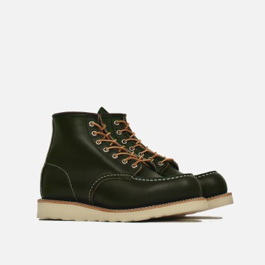 RED WING MOC TOE KANGATAN GREEN