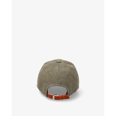 PREMIATA COTTON BASEBALL CAP GREEN