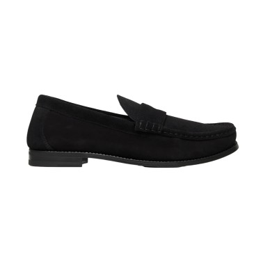 FILLING PIECES LUX LOAFER SUEDE BLACK