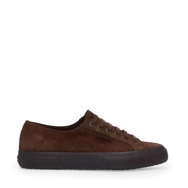 SUPERGA 2750 SUEDE TOTAL DK CHOCOLATE