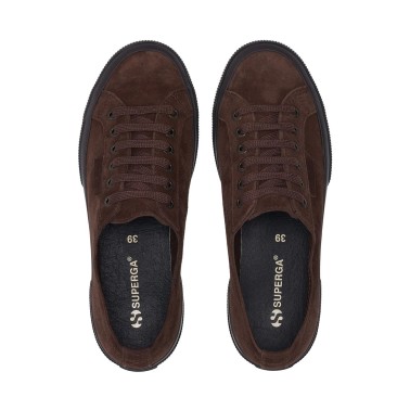 SUPERGA 2750 SUEDE TOTAL DK CHOCOLATE