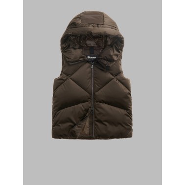 BLAUER SIN MANGAS CON CAPUCHA READVILLE