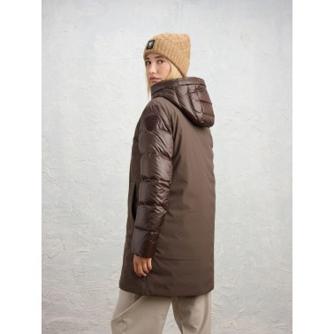 BLAUER PARKA ACOLCHADA CON CAPUCHA SAWYER