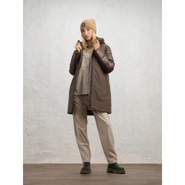 BLAUER PARKA ACOLCHADA CON CAPUCHA SAWYER